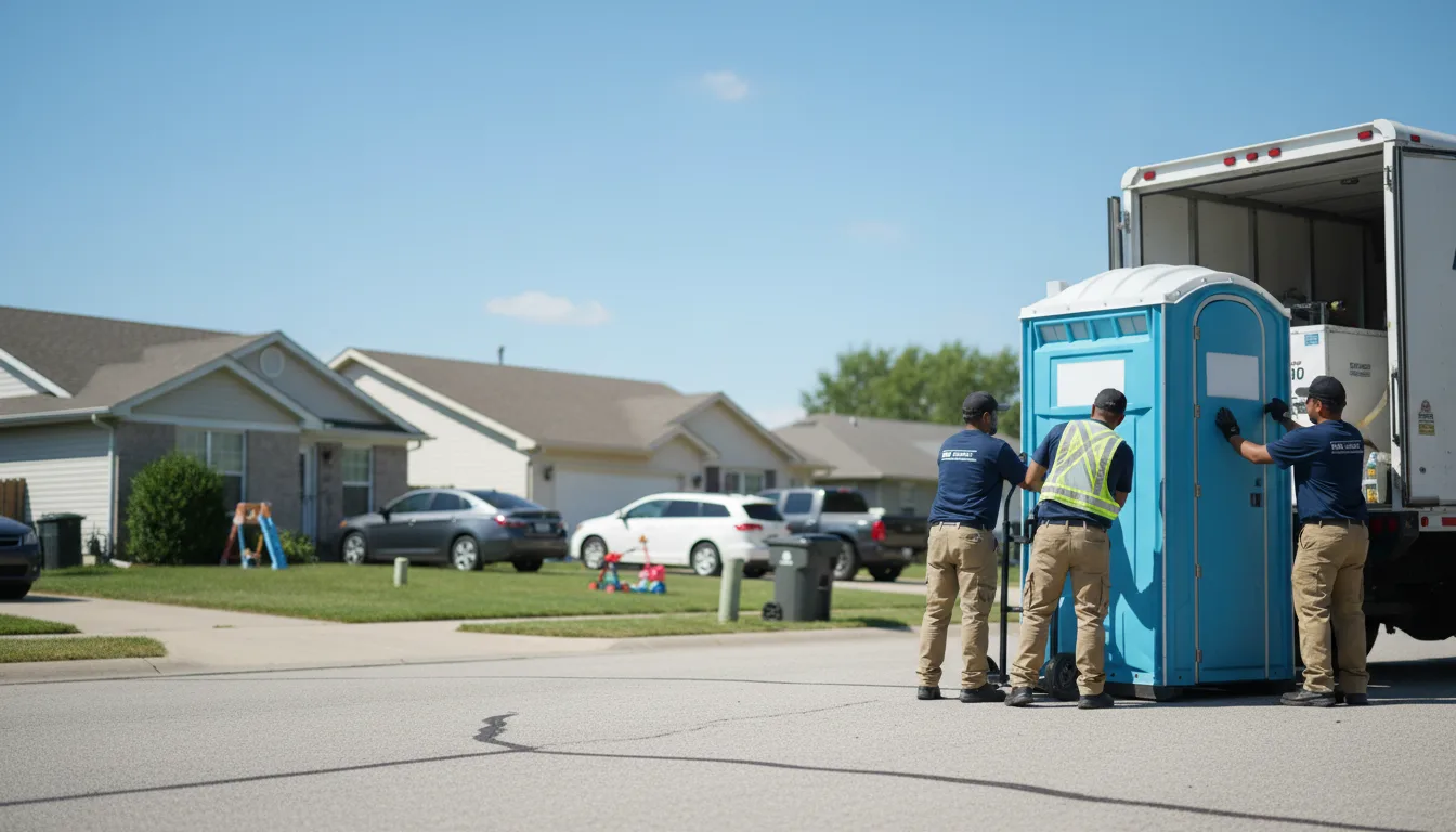 Standard Porta Potty Rentals in Morton, IL near me